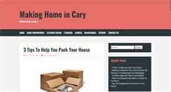 Desktop Screenshot of makingahomeincary.com