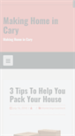 Mobile Screenshot of makingahomeincary.com